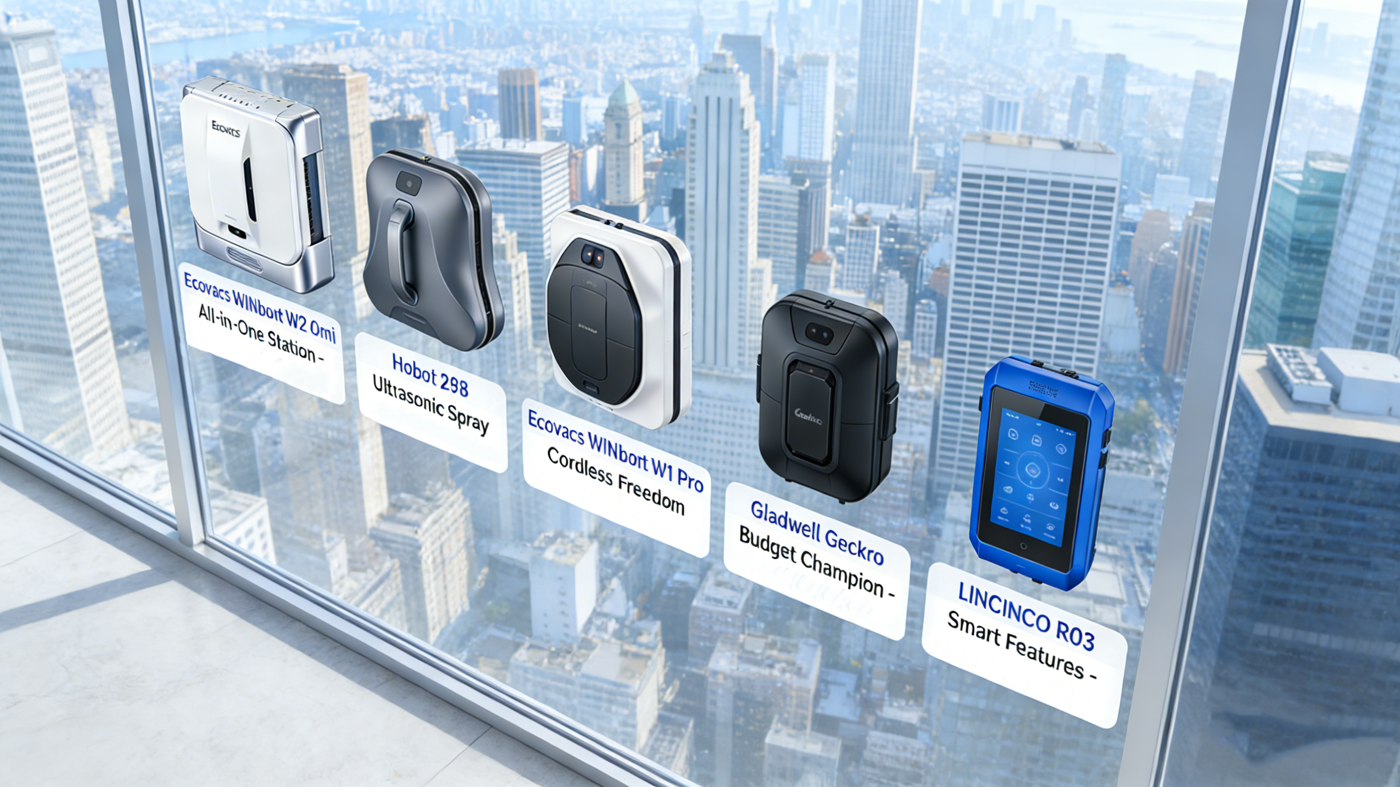 窓掃除ロボットベスト5