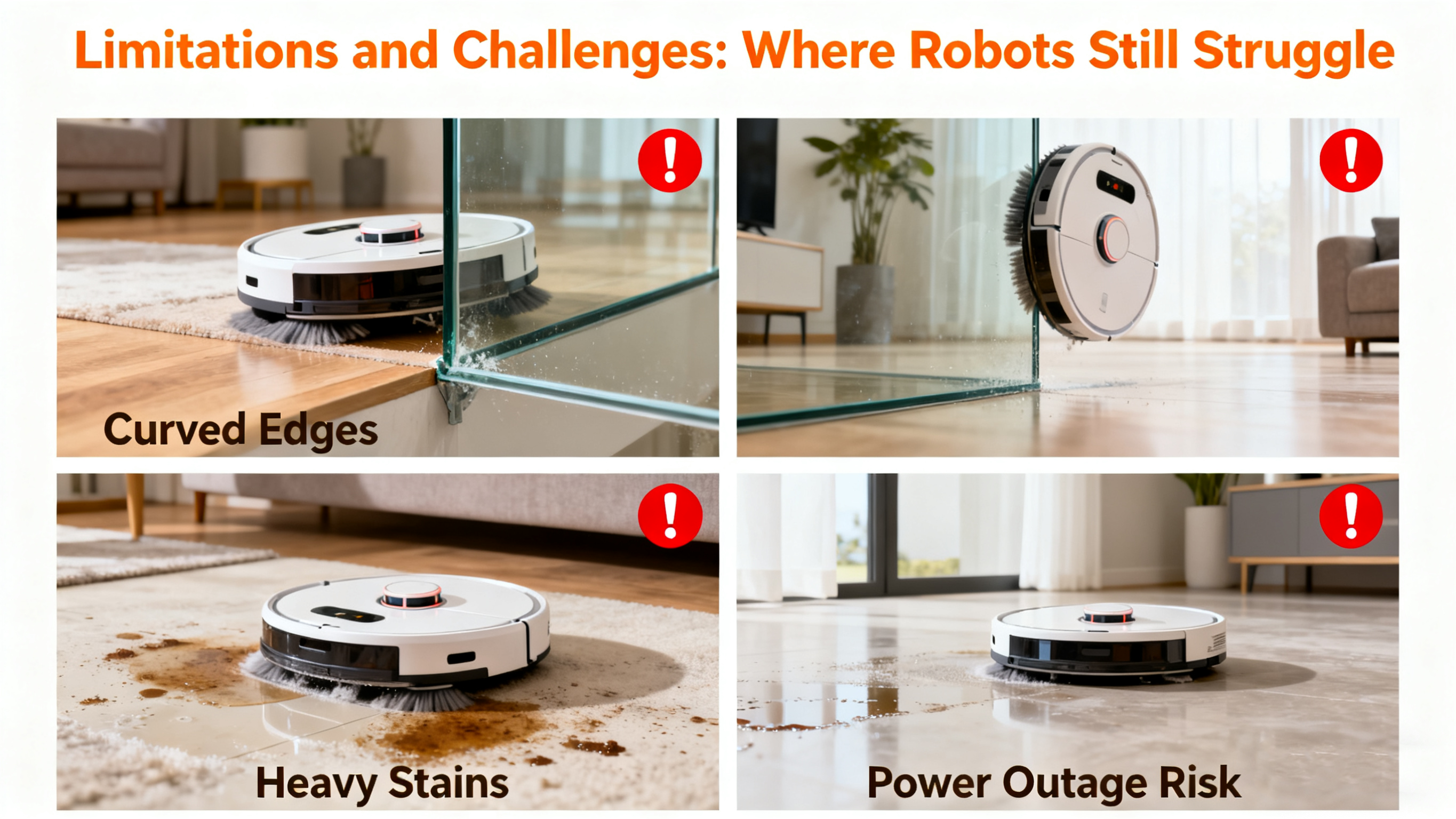 限界と課題: ロボットが依然として苦戦しているところ