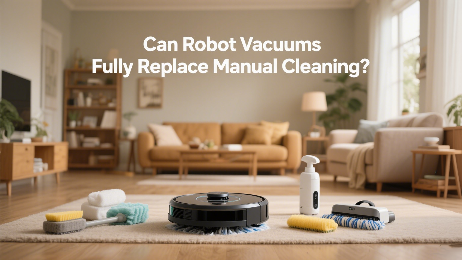 ロボット掃除機は手動掃除を完全に置き換えることができますか?