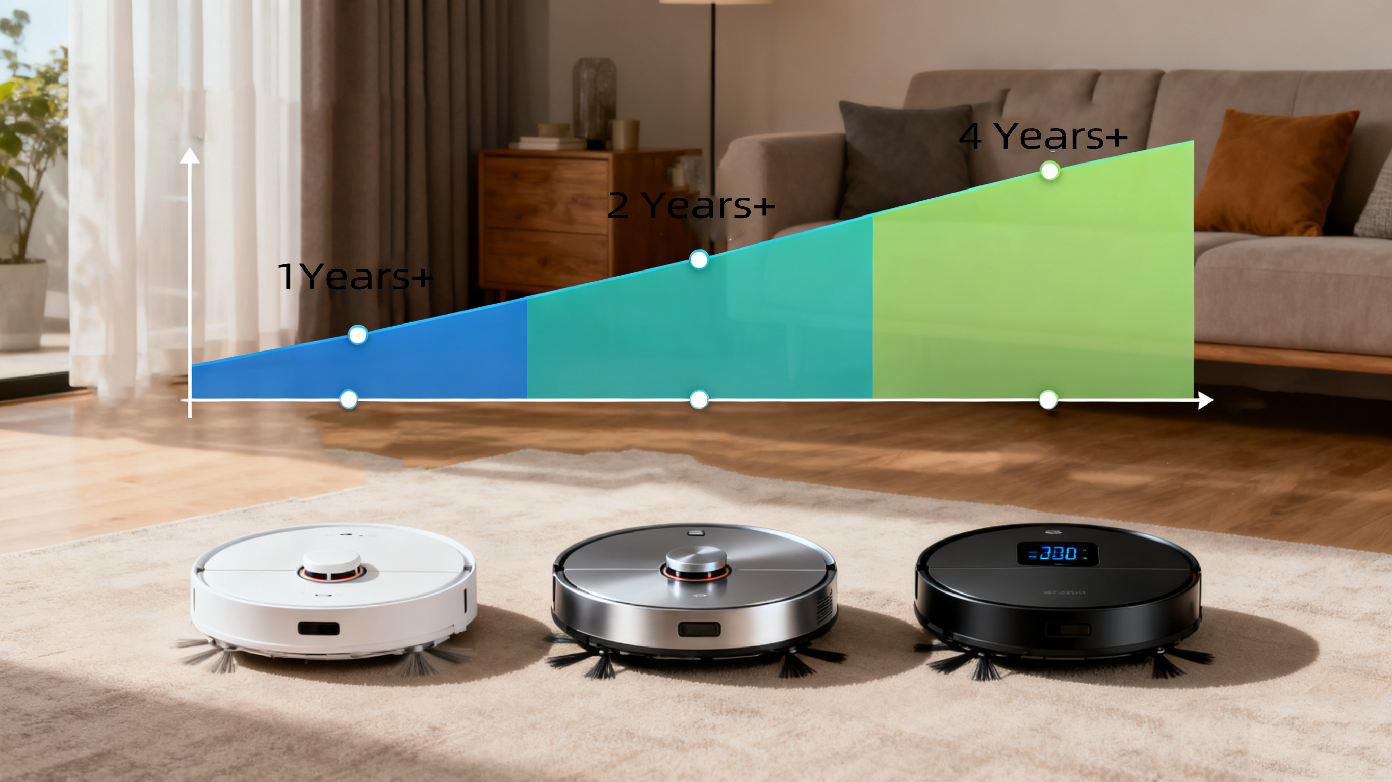 ロボット掃除機の寿命はどれくらい？