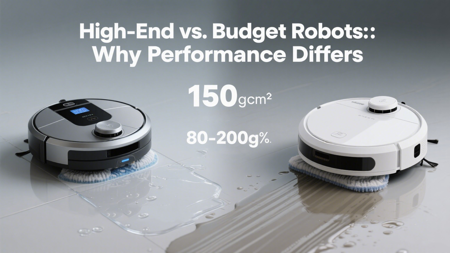 ハイエンドロボットと低予算ロボット: パフォーマンスが異なる理由