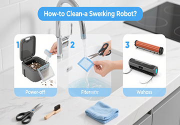 お掃除ロボットの掃除方法は？