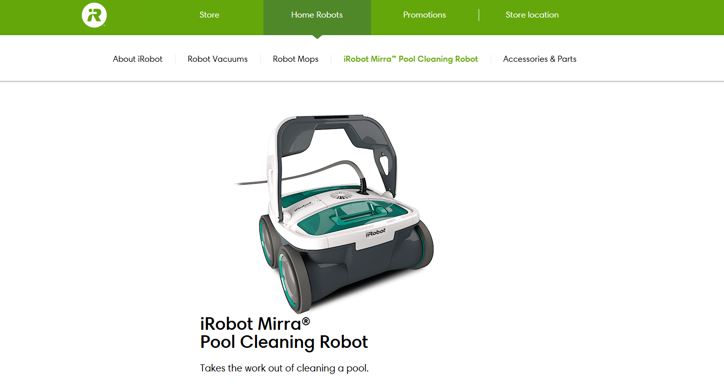 iRobot ロボットプールクリーナー