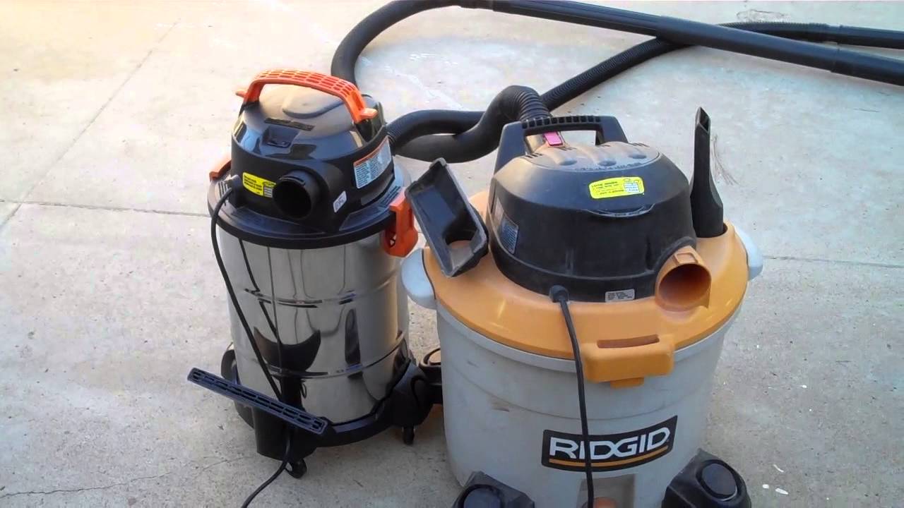 Ridgid 6 ガロン 4.25 ピーク HP 湿式/乾式掃除機