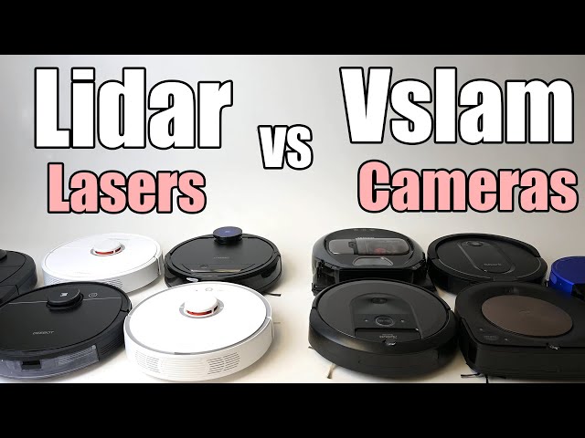 LiDAR 対 vSLAM ロボット掃除機